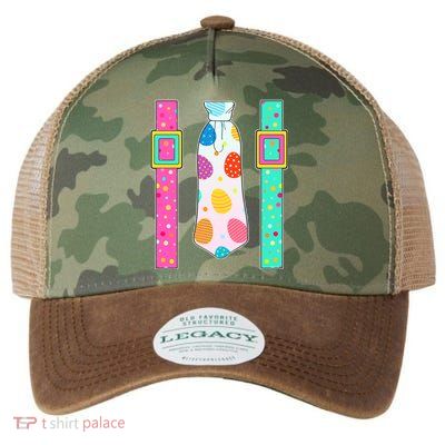 Easter Egg Tie & Suspenders Legacy Tie Dye Trucker Hat