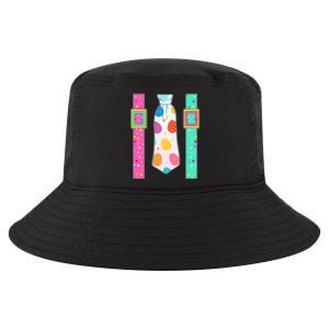 Easter Egg Tie & Suspenders Cool Comfort Performance Bucket Hat