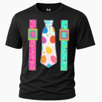 Easter Egg Tie & Suspenders Cooling Performance Crew T-Shirt