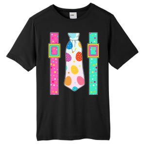 Easter Egg Tie & Suspenders Tall Fusion ChromaSoft Performance T-Shirt