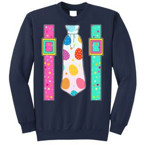 Easter Egg Tie & Suspenders Sweatshirt