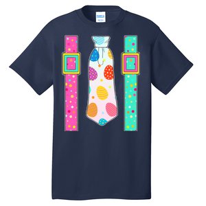 Easter Egg Tie & Suspenders Tall T-Shirt