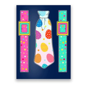 Easter Egg Tie & Suspenders Poster