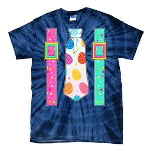 Easter Egg Tie & Suspenders Tie-Dye T-Shirt