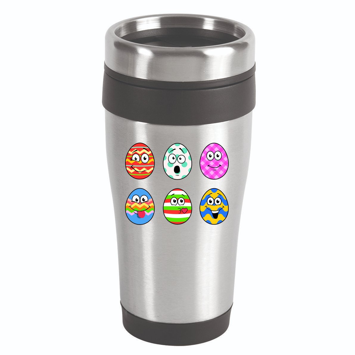 Easter Eggs Funny Emoji's 16oz Travel Tumbler