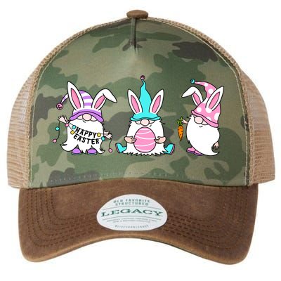 Easter Gnomes Legacy Tie Dye Trucker Hat