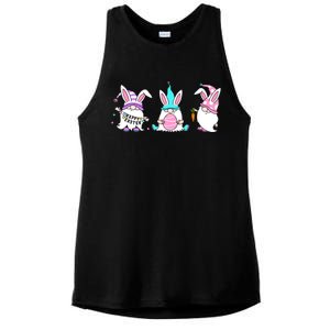 Easter Gnomes Ladies PosiCharge Tri-Blend Wicking Tank