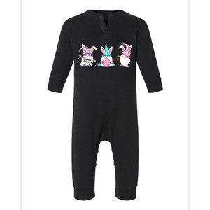 Easter Gnomes Infant Fleece One Piece