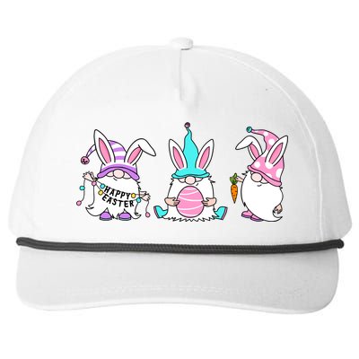 Easter Gnomes Snapback Five-Panel Rope Hat