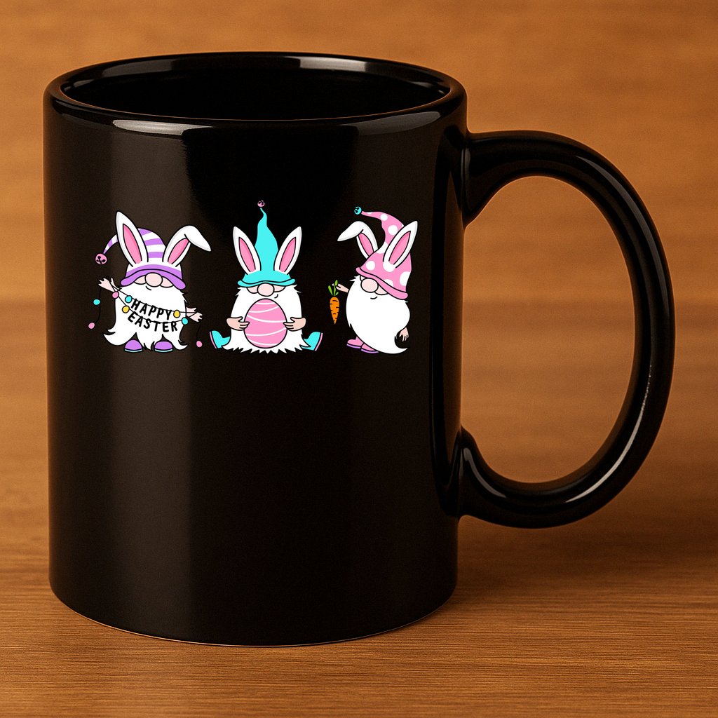 Easter Gnomes 11oz C Handle Ceramic Mug