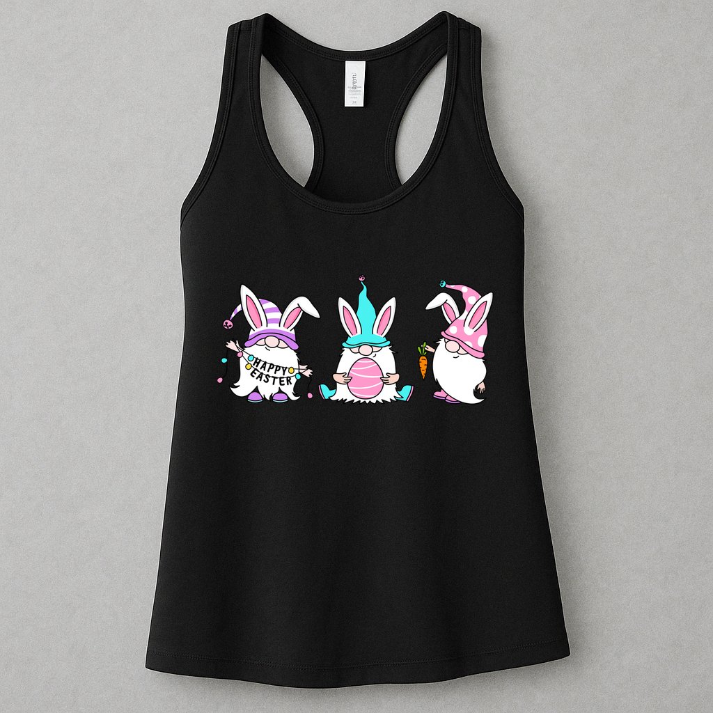 Easter Gnomes Womens Tank Top