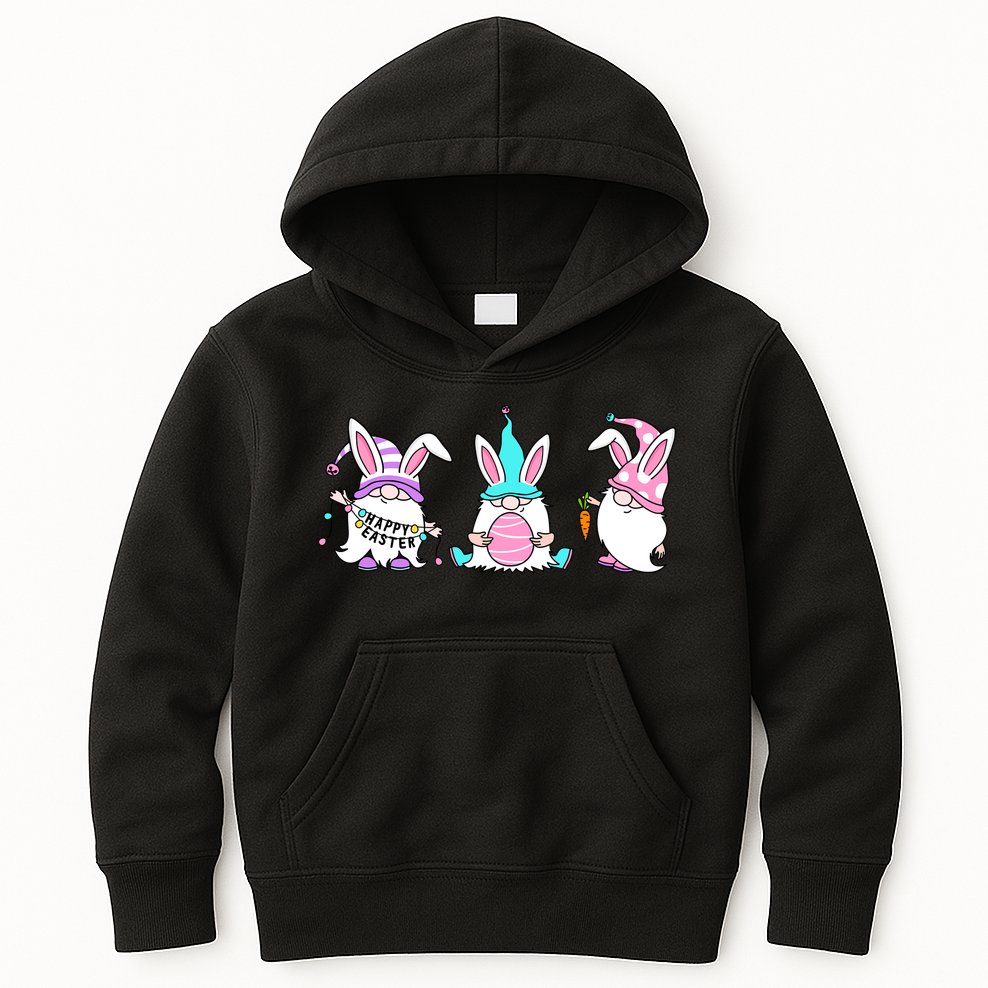 Easter Gnomes Kids Hoodie