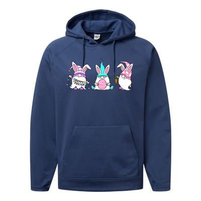 Easter Gnomes Performance Fleece Hoodie