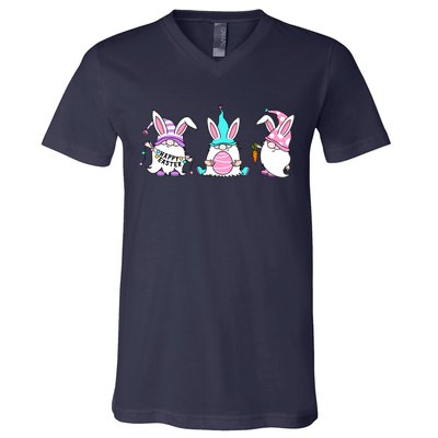 Easter Gnomes V-Neck T-Shirt