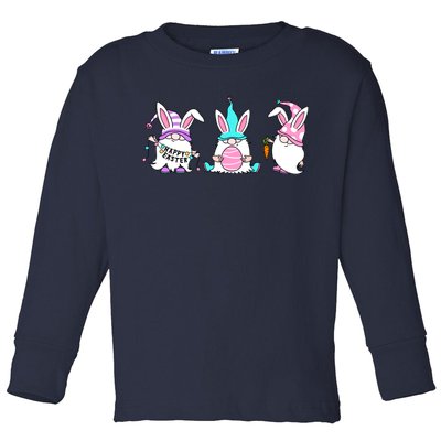 Easter Gnomes Toddler Long Sleeve Shirt