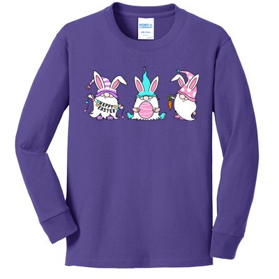 Easter Gnomes Kids Long Sleeve Shirt