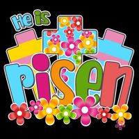 Easter He Is Risen Spring flowers Cooling Performance Crew T-Shirt