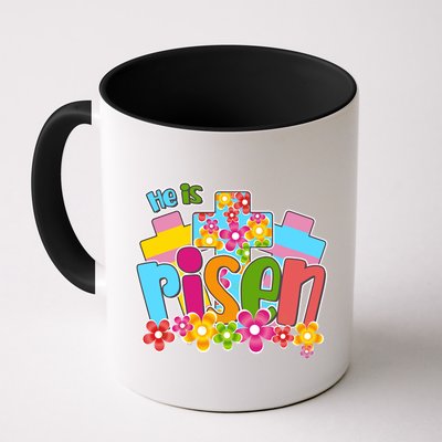 Easter He Is Risen Spring flowers Mug