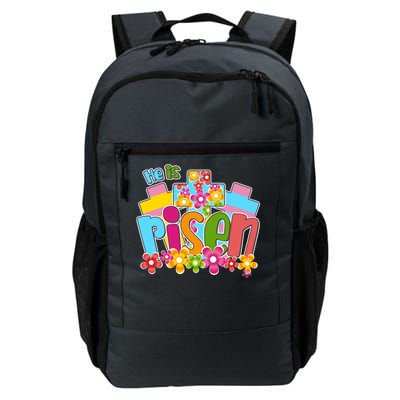 Easter He Is Risen Spring flowers Daily Commute Backpack