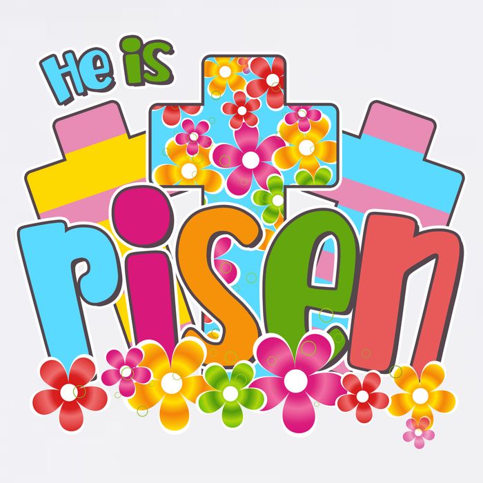 Easter He Is Risen Spring flowers Garment-Dyed Sweatshirt