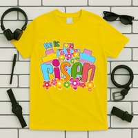 Easter He Is Risen Spring flowers T-Shirt