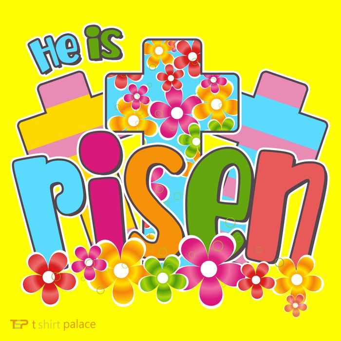 Easter He Is Risen Spring flowers 11oz C Handle Ceramic Mug