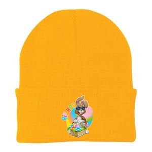 Easter Hip Hop Bunny Knit Cap Winter Beanie