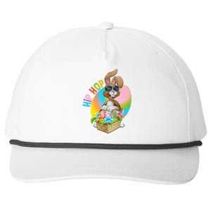 Easter Hip Hop Bunny Snapback Five-Panel Rope Hat