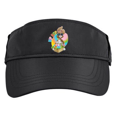 Easter Hip Hop Bunny Adult Drive Performance Visor