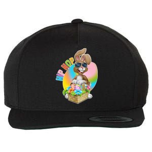 Easter Hip Hop Bunny Wool Snapback Cap