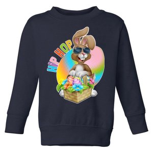 Easter Hip Hop Bunny Toddler Sweatshirt