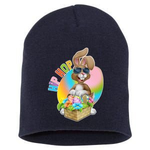 Easter Hip Hop Bunny Short Acrylic Beanie