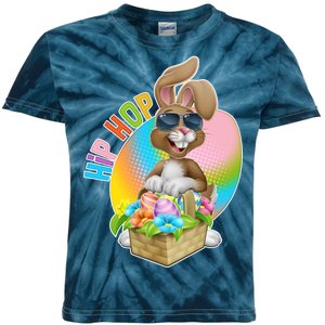 Easter Hip Hop Bunny Kids Tie-Dye T-Shirt