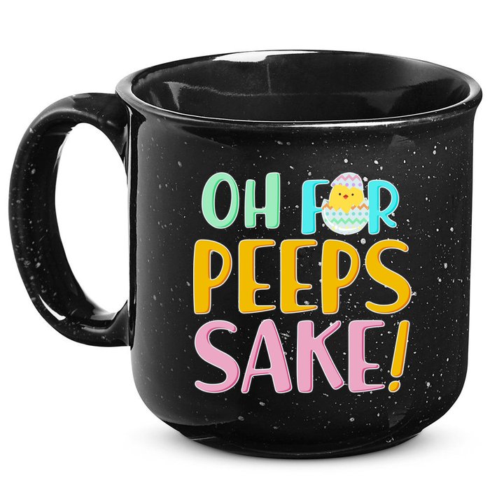 Easter Oh For Peeps Sake 15oz Campfire Ceramic Mug