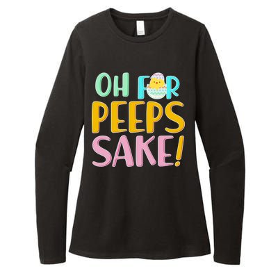 Easter Oh For Peeps Sake Womens CVC Long Sleeve Shirt