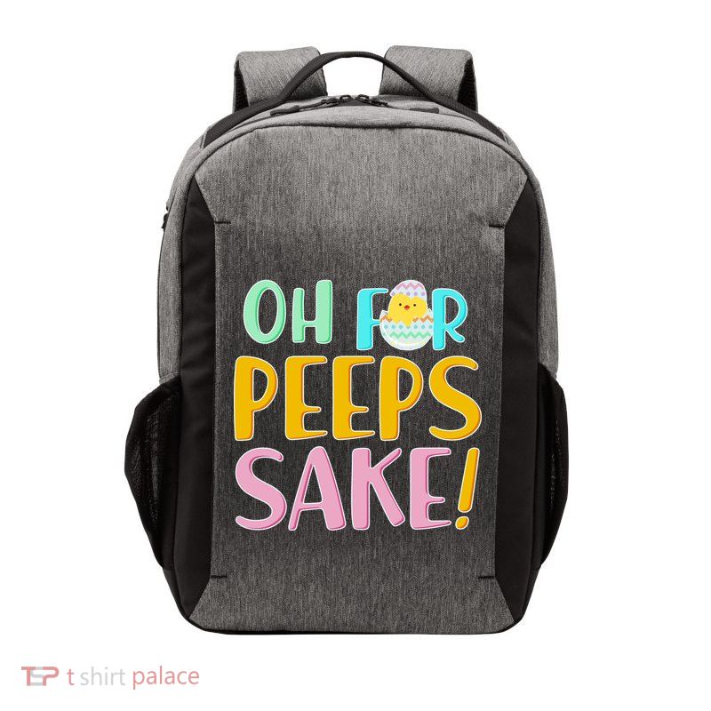 Easter Oh For Peeps Sake Vector Backpack