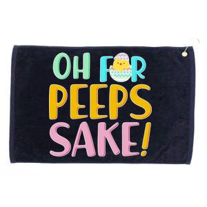 Easter Oh For Peeps Sake Grommeted Golf Towel