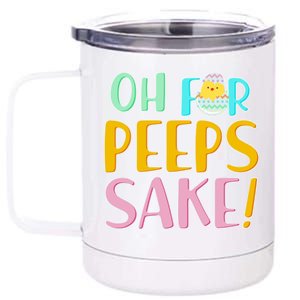 Easter Oh For Peeps Sake 12 oz Stainless Steel Tumbler Cup