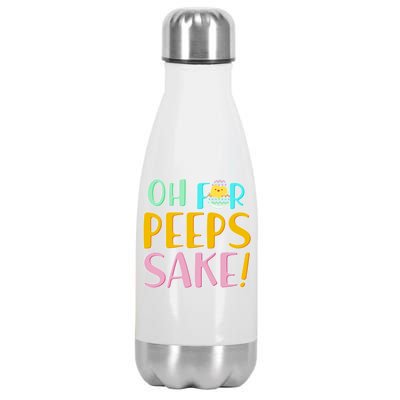 Easter Oh For Peeps Sake Stainless Steel Insulated Water Bottle