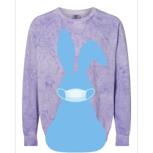 Easter Quarantine Mask  Colorblast Crewneck Sweatshirt