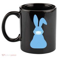 Easter Quarantine Mask  11oz C Handle Ceramic Mug