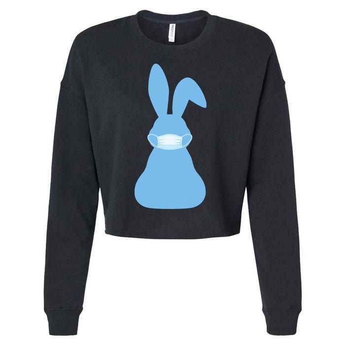 Easter Quarantine Mask  Cropped Pullover Crew