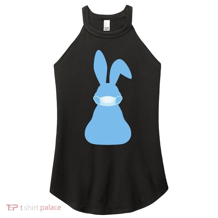 Easter Quarantine Mask  Women's Perfect Tri Rocker Tank