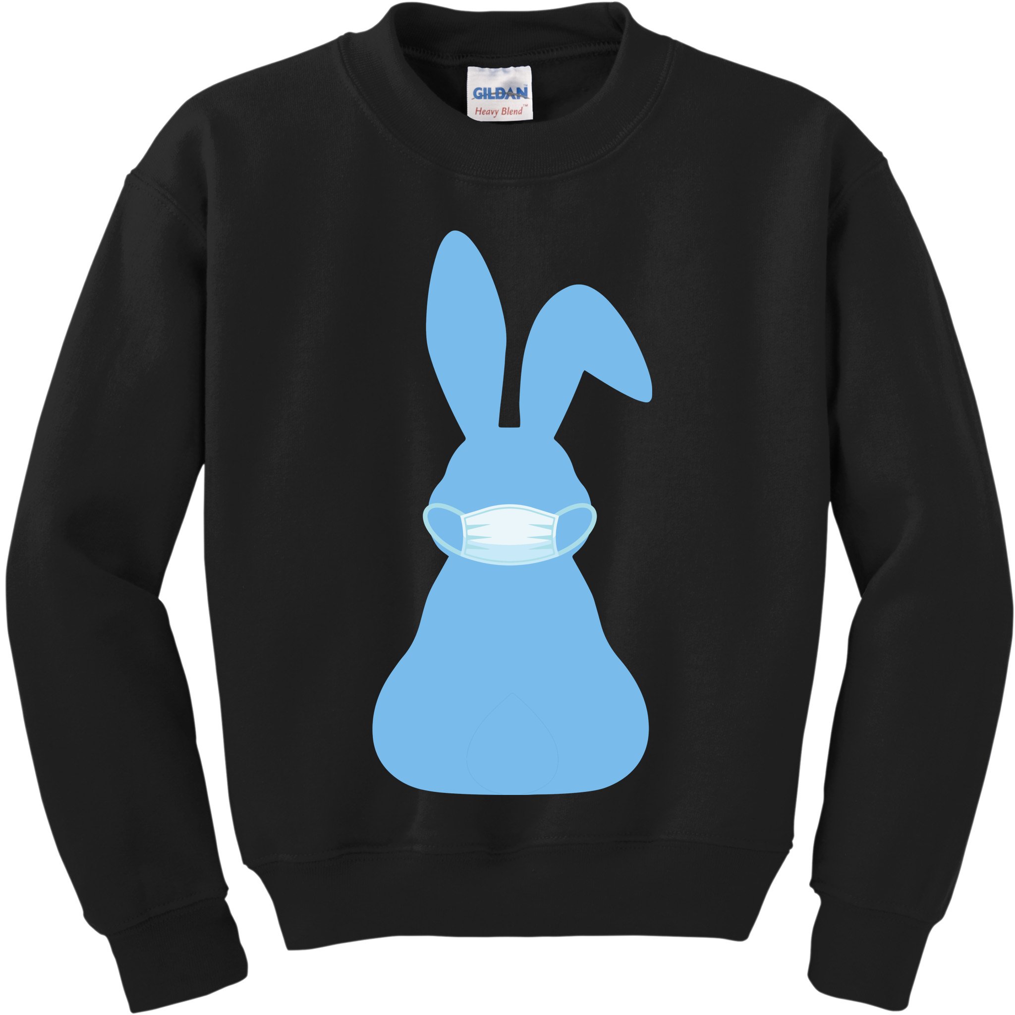 Easter Quarantine Mask  Kids Sweatshirt