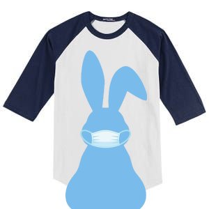 Easter Quarantine Mask  Kids Colorblock Raglan Jersey