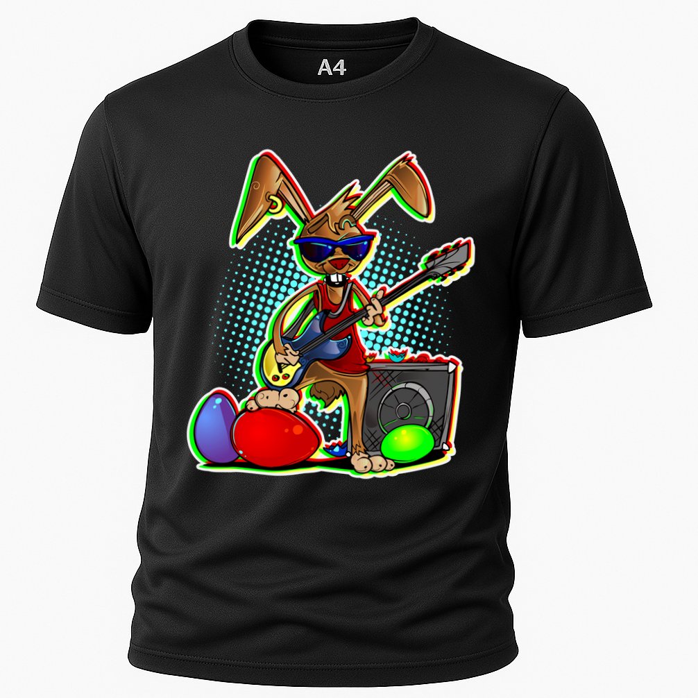 Easter Rock Bunny Cooling Performance Crew T-Shirt