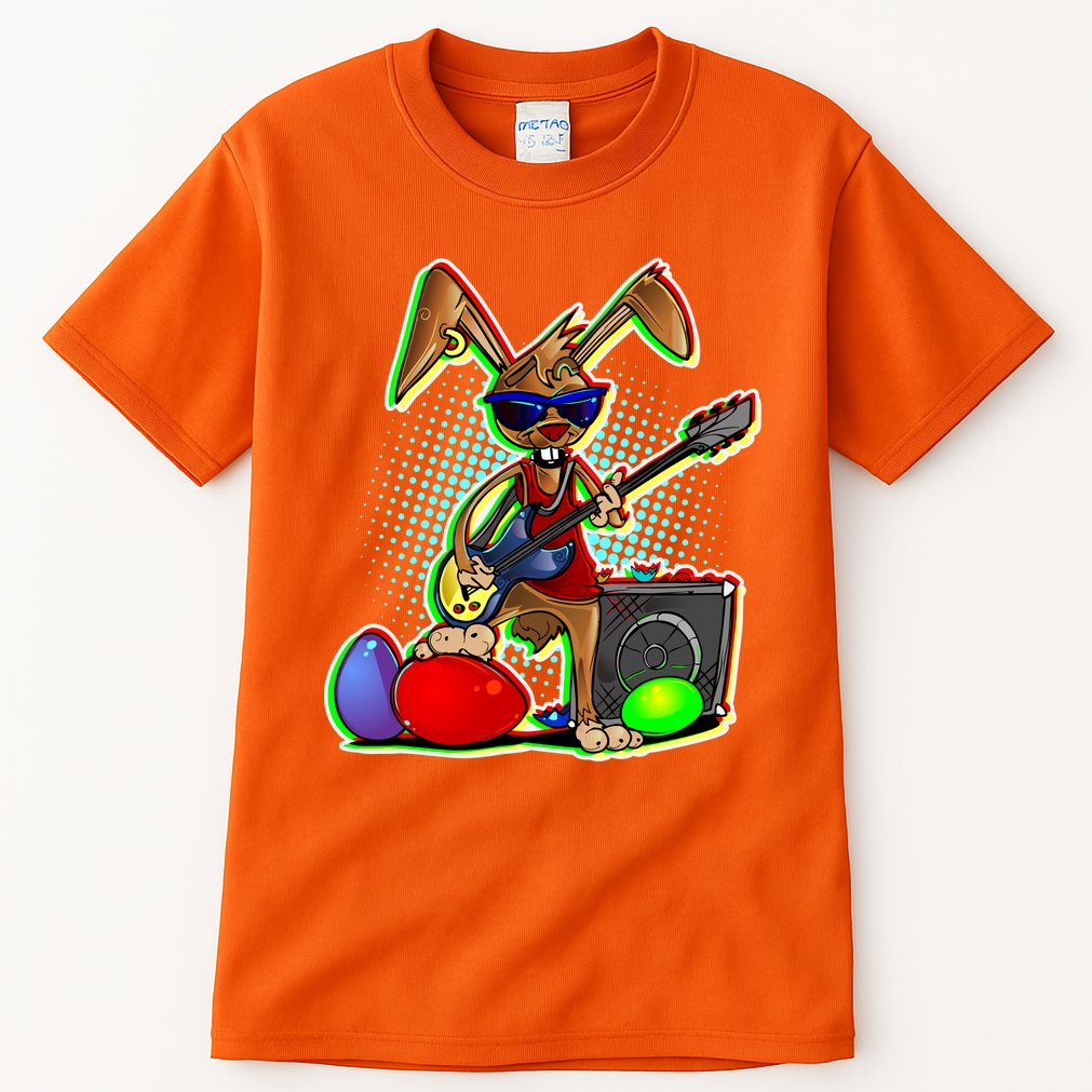 Easter Rock Bunny Tall T-Shirt