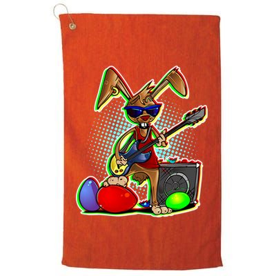 Easter Rock Bunny Golf Towel