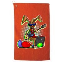 Easter Rock Bunny Golf Towel