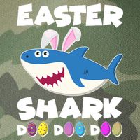 Easter Shark Doo Doo Doo Legacy Tie Dye Trucker Hat